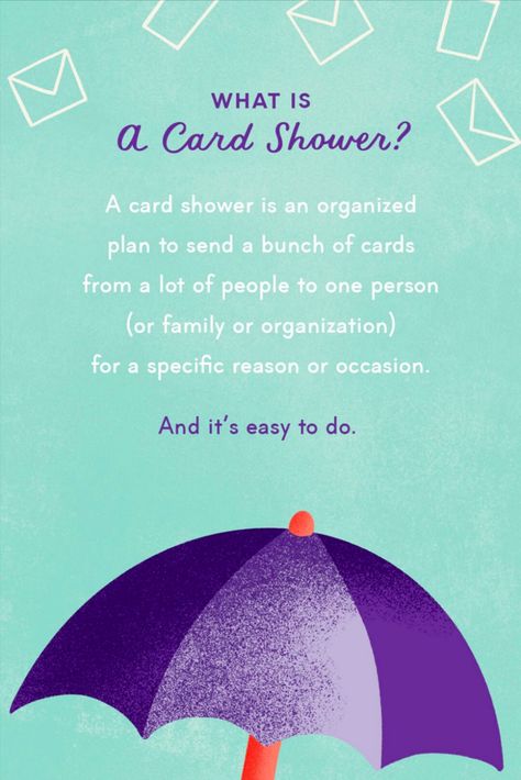 In these uncertain times, many of us are feeling unsettled, adjusting to new behaviors and redefining “togetherness.” Sometimes that means connecting online. Sometimes that means phone calls and texts. And sometimes that means finding creative, meaningful ways to show someone how much they mean, like a card shower. Learn how to organize your own card shower with a few of our favorite tips. Card Shower Wording, Feeling Unsettled, Sending Mail, 50th Wedding Anniversary Party, Thanking Someone, Mail Ideas, Fun Mail, Mom's Birthday, Family Together