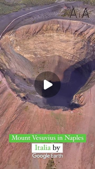 Visit Italy ® on Instagram: "@all.from.above sharing with us the awe-inspiring majesty of the legendary Vesuvius by Google Maps 🌋 

Our Advice? Take your @naplespass and elevate your experience to new heights with a visit to this iconic volcano. 🚠

#italy #visititaly #italia #italylikealocal #napoli #naples #thenaplespass #vesuvio #vesuvius" Vesuvio Napoli, Visit Italy, Google Earth, Life Stories, Awe Inspiring, Volcano, Naples, Google Maps, National Parks