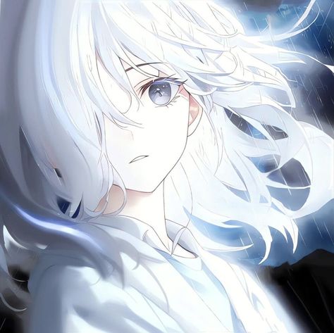 ملصق ديني, Long White Hair, Dark Wallpaper Iphone, Gothic Anime, Anime Monochrome, 영감을 주는 캐릭터, Art Icon, Dark Anime, Anime Background