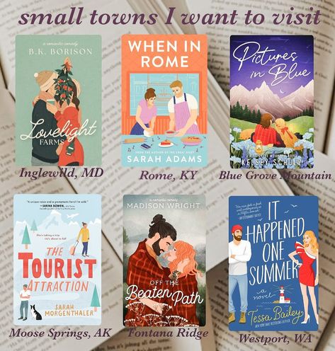 Small Town Romance Books, Book Tropes, Romcom Books, Books Romance, Small Town Romance, Romance Book Covers, Summer Romance, Little Library, Book Photography