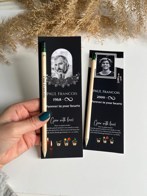 Retirement Favors For Guests, Celebration Of Life Party Decorations, Celebration Of Life Decorations, Celebration Of Life Favors, Seed Pencil, Memorial Pillow, Memorial Favors, Environmentally Friendly Gifts, Memorial Ceremony