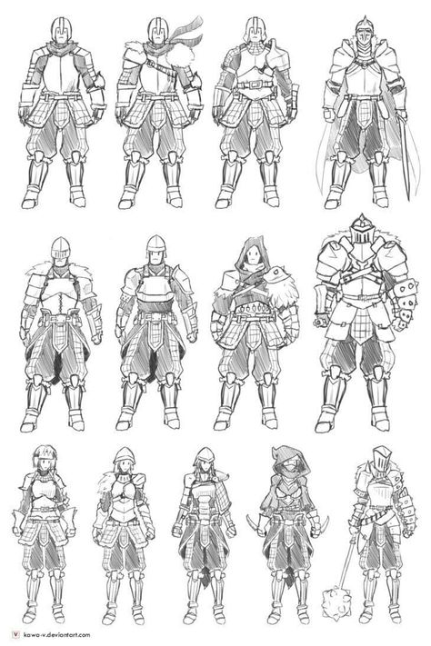 Knight Drawing, Armor Drawing, 다크 판타지, Medieval Armor, Concept Art Drawing, Armors, Armor Concept, Character Sheet, 판타지 아트