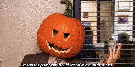 When people are legitimately concerned with your sanity | 21 GIFs From 'The Office' That Perfectly Explain Halloween The Office Halloween Episodes, Pumpkin Meme, The Office Halloween, Halloween Meme, Office Halloween Costumes, Halloween Gifs, Halloween Episodes, The Office Dwight, Office Halloween