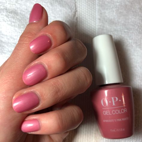 Opi Aphrodites Pink Nightie, Pink Nightie, Opi Nail Polish Colors, Cute Nail Colors, Stunning Nails, Opi Nail Polish, Opi Nails, Art Color, Nail Polish Colors