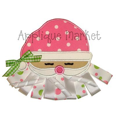 Great one for gifts Embroidery Machine Applique Designs, Santa Applique, Machine Applique Designs, Christmas Applique, Santa Face, Sewing Appliques, Machine Embroidery Applique, Machine Applique, Christmas Sewing