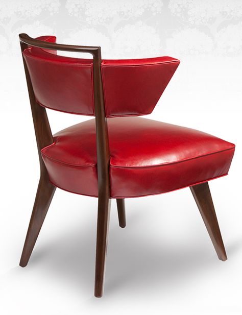 William Haines Designs, Conference Chair, originally designed in 1949 @ http://www.williamhaines.com William Haines, Gold Chivari Chairs, Wooden Office Chair, Conference Chair, Furniture Design Chair, Life Styles, Love Chair, Ikea Chair, Conference Design