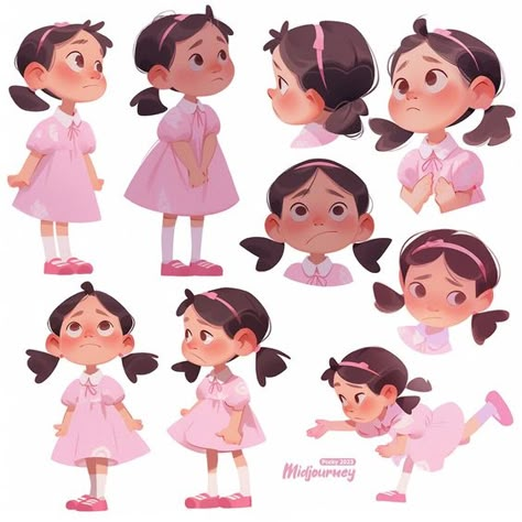 Kid Anatomy, Children's Book Characters, Book Illustration Design, 동화 삽화, Illustration Art Kids, Character Design Girl, Children Book Illustration, Picture Books Illustration, Childrens Books Illustrations