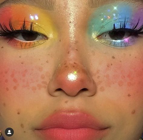 Rainbow Palette, A Rainbow, Close Up, Rainbow, Human, Makeup, On Instagram, Instagram, Make Up