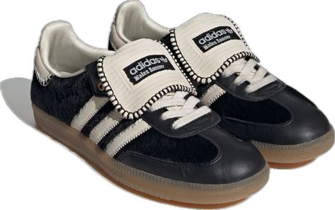 adidas Wales Bonner Samba Pony Tonal Low Trainers - Black | Unisex Lifestyle | adidas US Wales Bonner Samba, Adidas Wales Bonner, Black Store, Football Silhouette, Adidas X Wales Bonner, Samba Shoes, Sneakers Street Style, Wales Bonner, Dr Closet