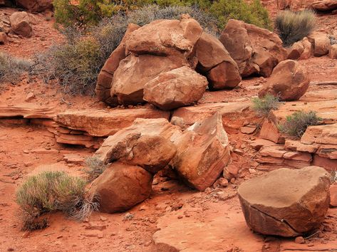 Rusty Clay Cliffs, Black Pegasus, Desert Rocks, Environment Sketch, Rock Landscape, Desert Places, Deconstructivism, Red Sandstone, Landscaping With Boulders