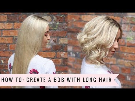 Faux Bob Tutorial, Modern Hair Styles, Fake Bob, Bob Tutorial, Hair Updo Ideas, Sweethearts Hair, Annie Jr, Lisa Hair, Flapper Hair