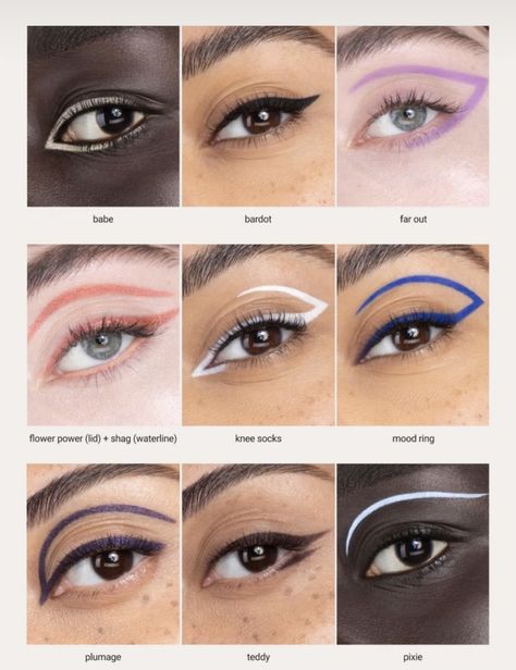 70s Eyeliner, Wing Eyeliner, Eyeliner Styles, Winged Eyeliner, Eyeliner, Makeup, Beauty, Quick Saves, Make Up