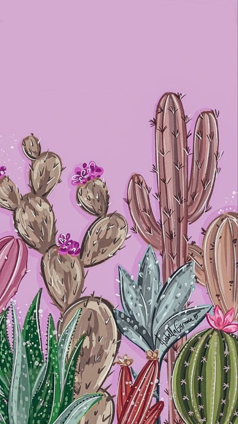 Mexican Artwork, Mexican Culture Art, Cactus Art, Iphone Wallpaper Photos, Phone Wallpaper Patterns, Apple Watch Wallpaper, Iphone Wallpaper Tumblr Aesthetic, Art Wallpaper Iphone, La Face