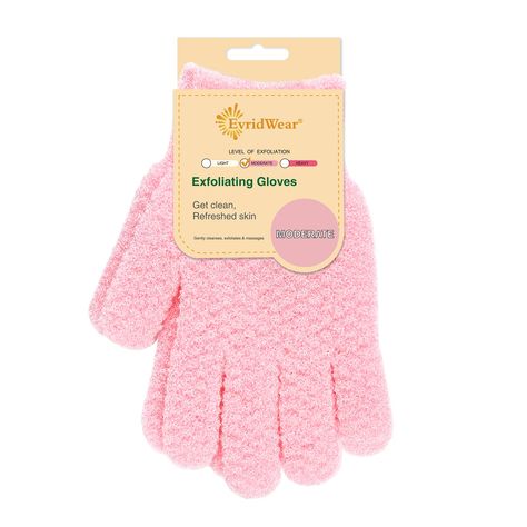 PRICES MAY VARY. DUAL TEXTURE CONSTRUCTION——our Evridwear 100% Nylon exfoliating gloves are specially woven to gently and effectively exfoliate layers of dead skin and impurities from the body's surface. DEEP CLEANSING——shower gloves in 3 kinds of exfoliation levels from soft to heavy, allowing you to exfoliate and clean your entire body with ease, smooth invigorating skin. SMOOTH SKIN —— Gets rid of dead skin and impurities, encourages blood circulation, and prompts the production of new skin c Bath Gloves, Exfoliating Mitt, Exfoliating Gloves, Shower Scrubber, Body Scrubber, Dry Sensitive Skin, Natural Bath, Body Exfoliator, Ingrown Hair