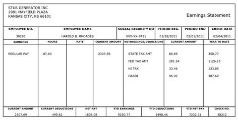 Free Printable Blank Paycheck Stubs | Here's An Example Of pertaining to Blank Pay Stubs Template Check Stubs, Class Template, Payroll Template, Payroll Checks, Pay Check, Cardboard Fireplace, Drivers Permit, Writing Checks, Receipt Template