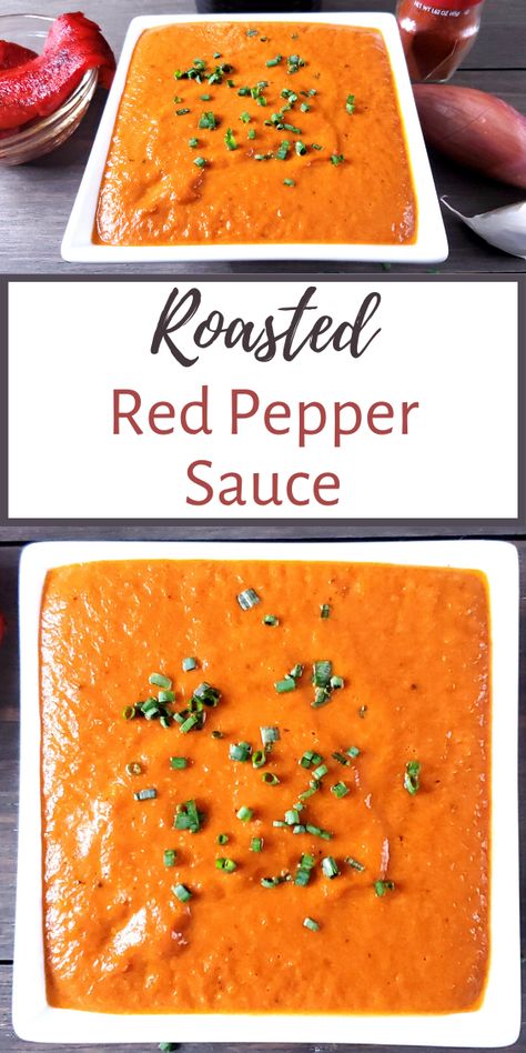 Roasted Red Pepper Sauce For Fish, Roasted Red Pepper Puree, Red Pepper Sauce For Fish, Fish Ravioli, Roasted Red Pepper Sauce Recipe, Creamy Roasted Red Pepper Sauce, Pizza Eggs, Fish Pizza, Bacon Vodka