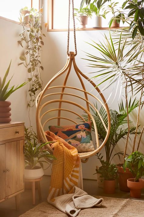 Manila Rope, Urban Outfitters Home, Indoor Hammock, Indoor Swing, Hanging Egg Chair, Basket Woven, Hammock Chair, Design Del Prodotto, Hardware Store