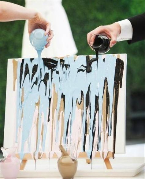 Wedding Ceremony Unity Painting, Unity Painting, Unity Ideas, Wedding Ceremony Unity, Wedding Ceremony Ideas, Wedding Painting, Unity Ceremony, Wedding Unity, Sand Ceremony