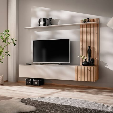 Entertainment Units – Arthauss Furniture Tv Unit With Woofer Space, Wall Unit Tv Stand, Simple Entertainment Unit, Tv Shelf Design Modern, Louvers Tv Unit Design, Wooden Tv Wall Design Modern Luxury, Entertainment Unit Design, 2 Colour Combinations For Walls, Bedroom Tv Wall Ideas Mounted Tv