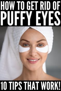 Eye Bag Remedies, Eye Bags Makeup, Puffy Eyes Remedy, Baggy Eyes, Bags Under Eyes, Reduce Eye Bags, Hide Dark Circles, Under Eye Puffiness, Skin Care Wrinkles