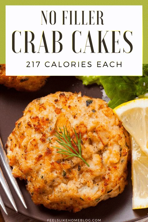 Low Carb Crab Cakes, Crab Cakes Easy, Crab Cake Recipes, Lump Crab Cakes, Maryland Crab Cakes, Crab Meat Recipes, Crab Cake Recipe, Bariatric Friendly Recipes, Crab Cake