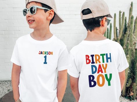 Custom Name Shirt

Custom Birthday Tee

2 Toddler Boy Shirt

3rd Birthday Shirt

Boys Birthday Shirt

Its My Birthday

Birthday Boy Gift

Birthday Gift Shirt

Personalized Tshirt Birthday Gift For Boys, Toddler Birthday Gifts, Boy Toddler, Birthday Kids, Gift For Boys, Toddler Birthday, Birthday Gifts For Boys, Birthday Boy, Birthday Shirt