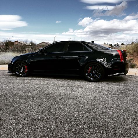 Black Chrome CTS-V Sedan Cts V Wagon, 4 Door Sports Cars, Black Cadillac, Jaguar Xjr, Chevrolet Cars, Cts V, Sport Sedan, Cadillac Cts V, Sedan Cars