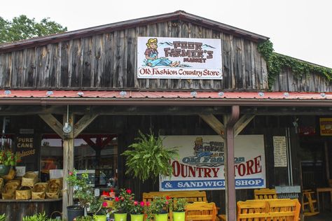 19 of Virginia’s Most Interesting General Stores & Old-Fashioned Markets West Virginia Girl, Community Activity, Neon Typography, Country Stores, Colorful Logo Design, Virginia Travel, Community Activities, Shop Logo Design, Shop House Plans