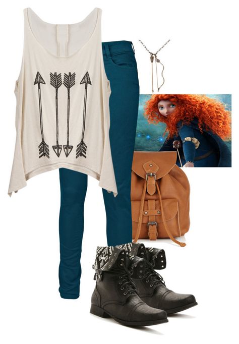 "modern merida" by nikkno ❤ liked on Polyvore featuring Jigsaw, Fat Face, modern, disney, disneybound, merida and brave Merida Brave Inspired Outfits, Brave Disneybound, Merida Disneybound, Merida Outfit, Modern Merida, Disney Parks Outfits, Outfit Disney, Disney 2024, Disney Brave