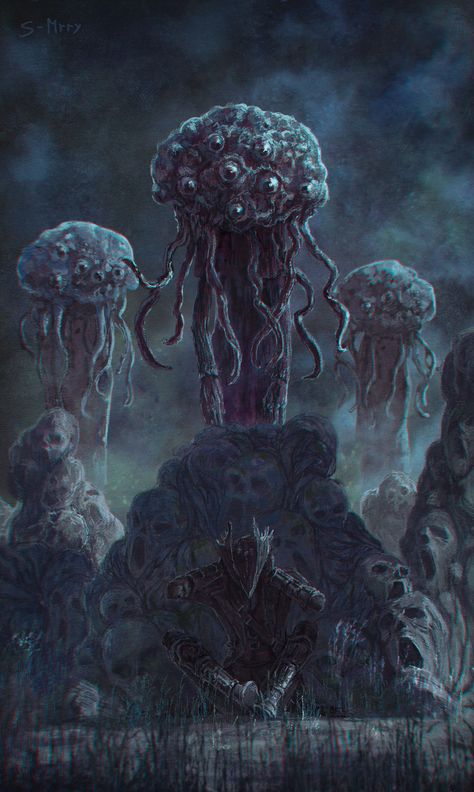 ArtStation - Winter Lantern (Bloodborne fan art), S-Mrry Lovecraftian Horror Art, Dark Souls Artwork, Bloodborne Art, Lovecraftian Horror, Old Blood, Demon Souls, Dark Souls 3, Dark Souls Art, Cosmic Horror