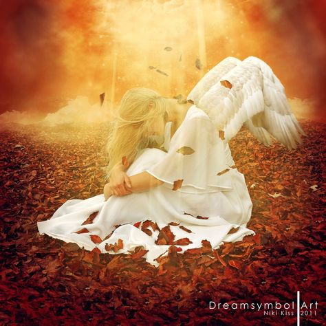 Remember the fallen by Dreamsymbol on DeviantArt Autumn Angel, Angel With Wings, Remember The Fallen, Guardian Spirit, I Believe In Angels, Ange Demon, Supernatural Beings, Angels Among Us, Angels In Heaven