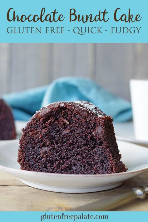 Gluten Free Bundt Cake, Cookies Sans Gluten, Gf Cake, Gluten Free Chocolate Recipes, Gluten Free Cake Recipe, Gluten Free Chocolate Cake, Chocolate Bundt, Gluten Free Chocolate Chip Cookies, Gluten Free Chocolate Chip