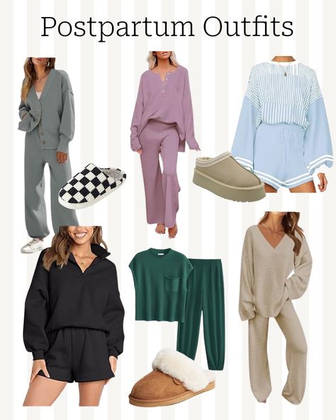 Check out this photo from __jess_hilyard Postpartum Loungewear, Postpartum Outfits, Postpartum Fashion, Post Partum Outfits, Stylish Maternity Outfits, Lazy Day Outfit, Maternity Outfits, Stylish Maternity, Sleep And Loungewear