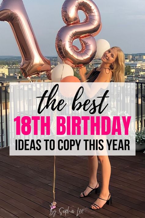 18th Bday Party Food Ideas, Cool 18th Birthday Party Ideas, Female 18th Birthday Party Ideas, Birthday Activities 18th, Decorating Ideas For 18th Birthday Party, What To Do For 18th Birthday Ideas, Graduation/18th Birthday Party Ideas, Pink Birthday Party Ideas For Adults, 18rh Birthday Ideas