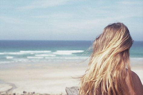 Beach Blonde, Salty Hair, Beach Please, Cooler Look, Hair Envy, Beach Hair, Summer Of Love, Gorgeous Hair, Hair Day