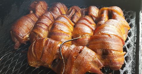 Smoked Pheasant Breast Recipes, Smoked Pheasant Recipes, Bacon Wrapped Pheasant, Smoked Pheasant, How To Cook Pheasant, Pheasant Recipe, Pheasant Recipes, Hot Recipes, Traeger Cooking