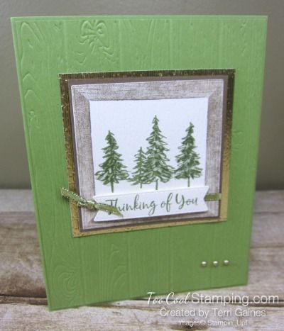 In The Pines thinking of you 1 - gaines Masculine Thinking Of You Cards Handmade, Card For Man, Missing Them, Tree Outline, Cards Masculine, Outline Images, Two Sweet, Handmade Greeting Cards, The Pines