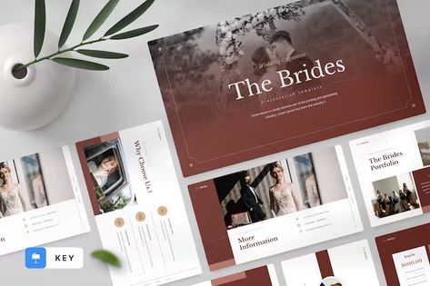 The Brides - Wedding Organizer Powerpoint Template, Presentation Templates - Envato Elements Wedding Powerpoint, Event Organizer, Wedding Organizer, Portfolio Presentation, Template Presentation, Event Organiser, Professional Presentation, Unique Layout, Wedding Organization