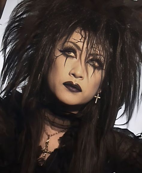 Mana Sama Without Makeup, Vkei Makeup, Visual Kei Makeup, Big Eyes Makeup, Goth Fits, Malice Mizer, Gothic Makeup, Without Makeup, J Fashion