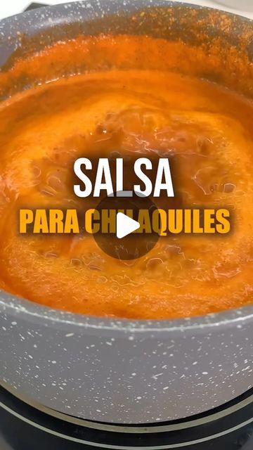 Chiliquillas Recipe Easy, Red Chilaquiles Recipe, Chilaquiles Rojos Recipe, How To Make Chilaquiles, Avocado Recipes Pasta, Easy Homemade Salsa Recipe, Broccoli Tots, Chilaquiles Recipe, Roasted Tomatillo Salsa