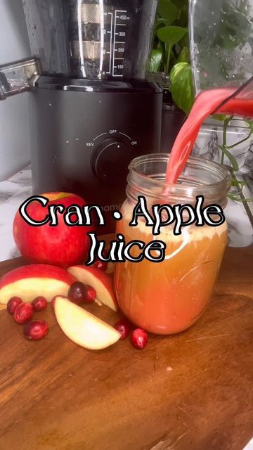 Ashley Taylor | Holistic Health on Instagram: "Tis the season, for Cran Apple Juice 🍎 ! 🍎 Who doesn’t love apples ? Outside of juicing them , I love dipping them in nut butter . Apples are high in fiber and polyphenols (important compounds found in plant food), which can help control blood sugar levels and flush out toxins in your body. We all have heard the term “an apple a day keeps the doctor away” 😅 however , evidence from online, does not support that an apple a day keeps the doctor away Apple Cranberry Juice, Cran Apple Juice, Apple Juice Recipe, Flush Out Toxins, Fruit Juice Recipes, Ashley Taylor, An Apple A Day, Gala Apples, Apple A Day