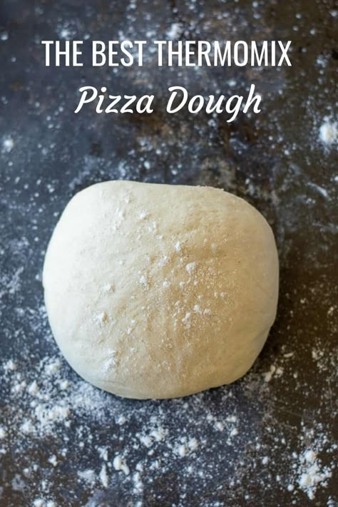 Thermomix Pizza Dough Thermo Mix Recipes, Thermomix Pizza Dough, Thermomix Recipes Dinner, Pizza Bases, Thermomix Recipes Healthy, Freeze Pizza Dough, Thermomix Bread, Making Pizza Dough, Thermomix Baking