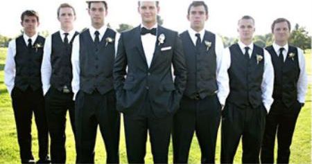 Groomsmen Package Deal Vest & Pants Slacks + Groomsmen Vest Only Black, Groomsmen Attire Black Vest, Black Vest Groomsmen, Groomsmen Vest Only, Groomsmen In Vests, Black Suit Groomsmen, Tux Groomsmen, Groomsmen Attire Black, Groomsmen Black