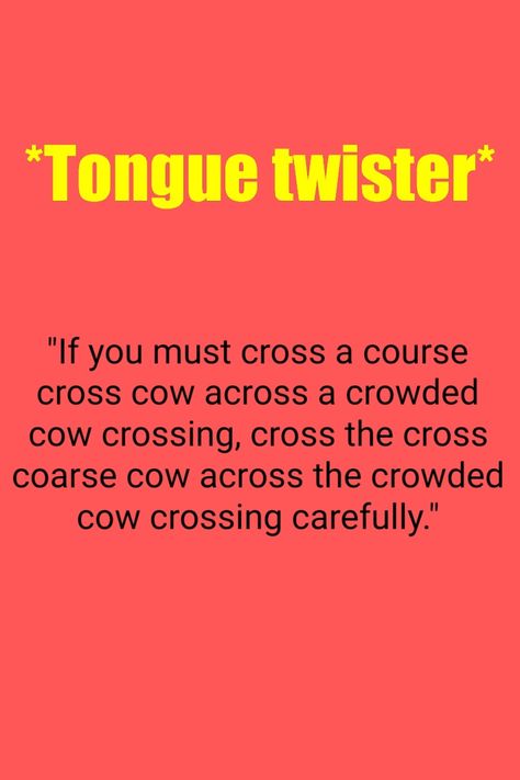 Toung Twister In English, Tongue Twisters In English, Funny Tongue Twisters, Tongue Twisters For Kids, All About Me Poster, Pick Up Line Jokes, Learning Grammar, Mind Puzzles, Learning Phonics