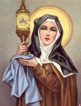 Our Patroness: St. Clare of Assisi | St. Clare Parish | Roseville, CA Daughters Of Charity, St Clare, Saint Quotes Catholic, Sign Of The Cross, Lady Of Lourdes, Bride Of Christ, Santa Rita, Francis Of Assisi, San Francesco