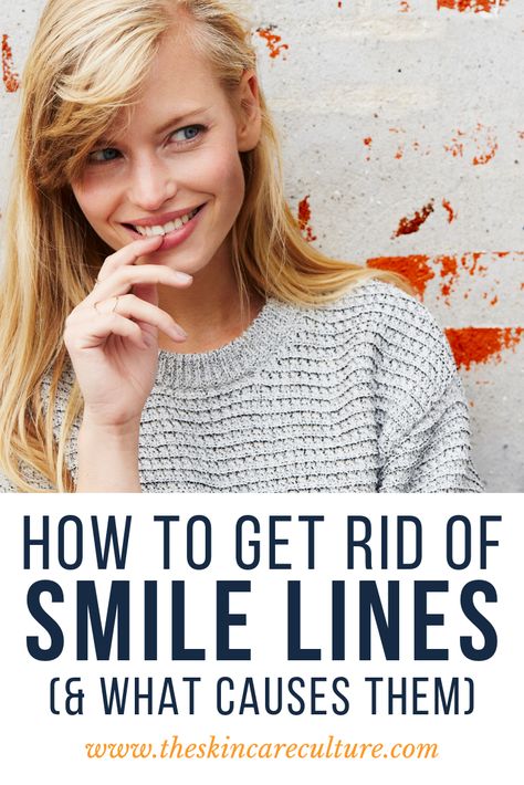 Getting Rid Of Smile Lines, Get Rid Of Smile Lines Natural, How To Remove Smile Lines, Smile Lines Get Rid Of, How To Smile, How To Smile Better, Smile Tips, Smile Wrinkles, Skin Vitamins