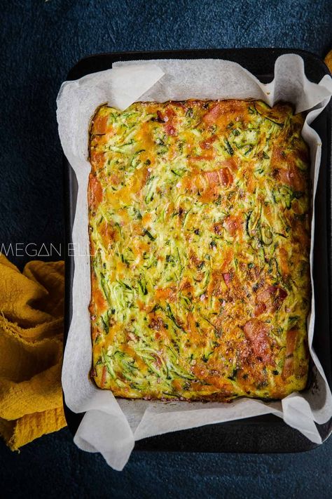 Keto Zucchini Slice, Zucchini Slice Recipe, Recipes Without Carbs, Dairy Free Zucchini Recipes, Sliced Zucchini Recipes, Gluten Free Zucchini Slice, Easy Zucchini Slice, Zucchini Tart, Recipe For Zucchini