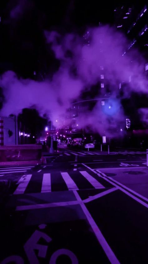 Aesthetic Colour, Good Videos, Purple City, Purple Aesthetic Background, Colors Aesthetic, Dark Purple Wallpaper, Purple Vibe, Fotos Aesthetic, New Retro Wave