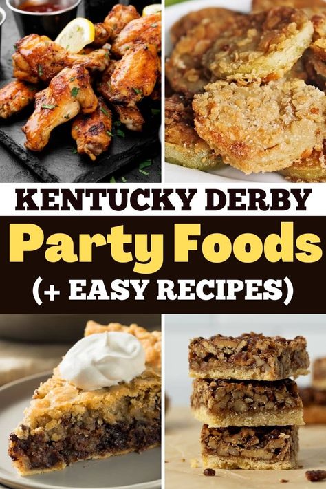 Kentucky Derby Appetizers, Kentucky Hot Brown Sandwich, Derby Food, Kentucky Derby Food, Derby Party Food, Kentucky Derby Party Food, Party Food Recipes, Mexican Food Dishes, Derby Pie