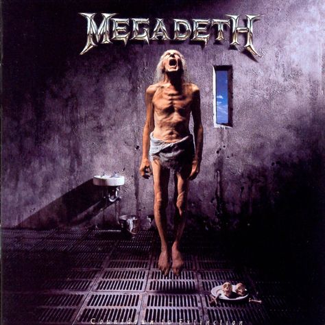 MEGADETH - Countdown to Extinction Megadeth Symphony Of Destruction, Megadeth Albums, Rock Album Cover, Vic Rattlehead, Countdown To Extinction, Milky Chance, Rock Album Covers, The Smashing Pumpkins, Matchbox Twenty